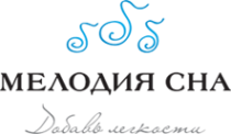 Логотип компании Мелодия Сна фирменный салон ортопедических матрасов