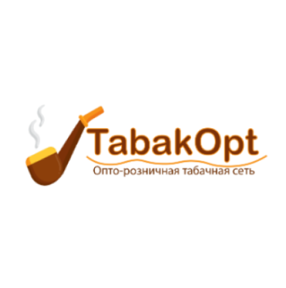 Логотип компании TabakOpt - опто-розничная продажа табака