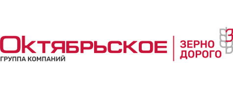 Логотип компании АО «Октябрьское»